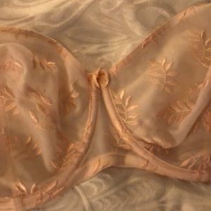 I am selling a bare necessities bra light pink worn size 40 F asking price is 20